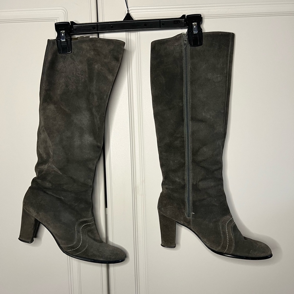 Vintage Y2K Golo Suede Knee High Boots